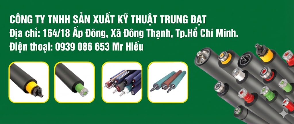 Trục pu cao su 2